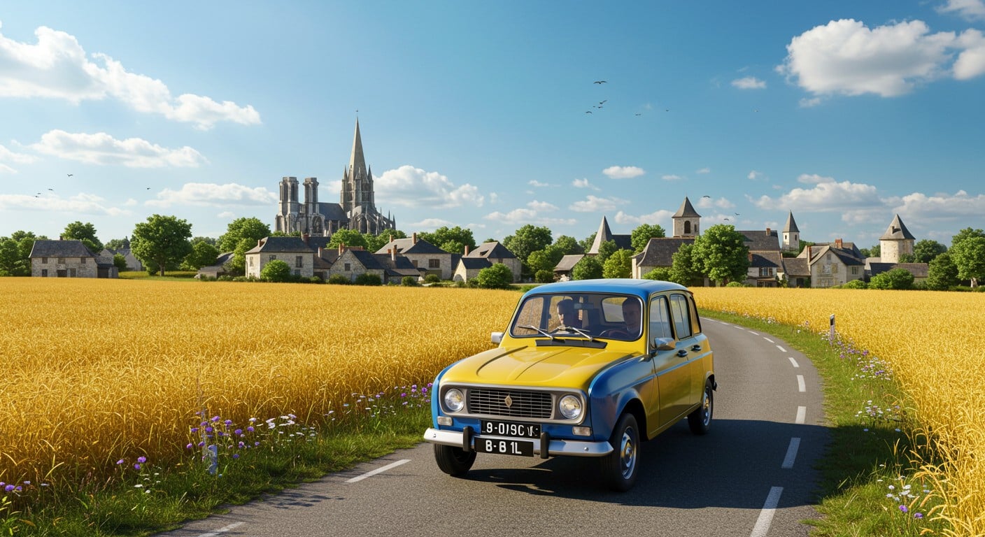 Parcourez l’Oise en 4L pour une escapade rétro mémorable. Découvrez paysages, patrimoine et villages à votre rythme. Une aventure unique !