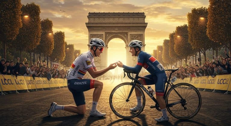 Demande en Mariage Émouvante au Tour de France 2025