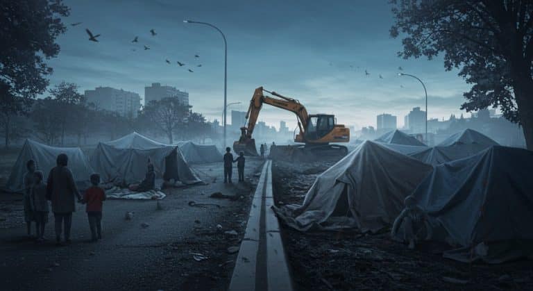 Démantèlement de Campements : Une Question Épineuse