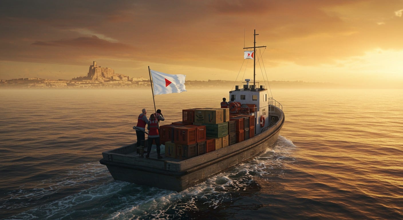 Un bateau chargé d’aide humanitaire part pour Gaza. Découvrez l’initiative solidaire, ses défis et son impact sur la crise à Gaza.