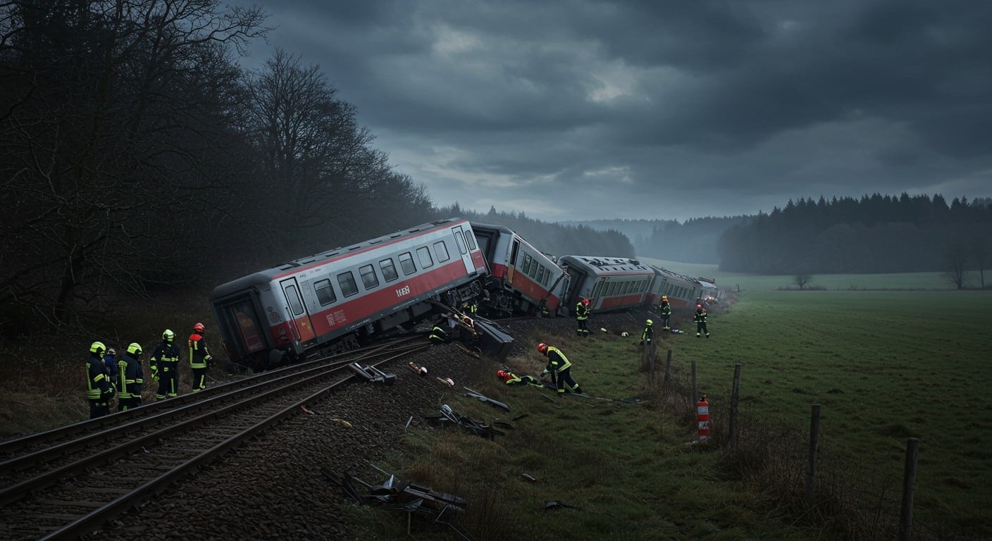 Un train déraille près de Stuttgart, causant morts et blessés. Découvrez les détails de l'accident, ses causes potentielles et les enjeux de sécurité.