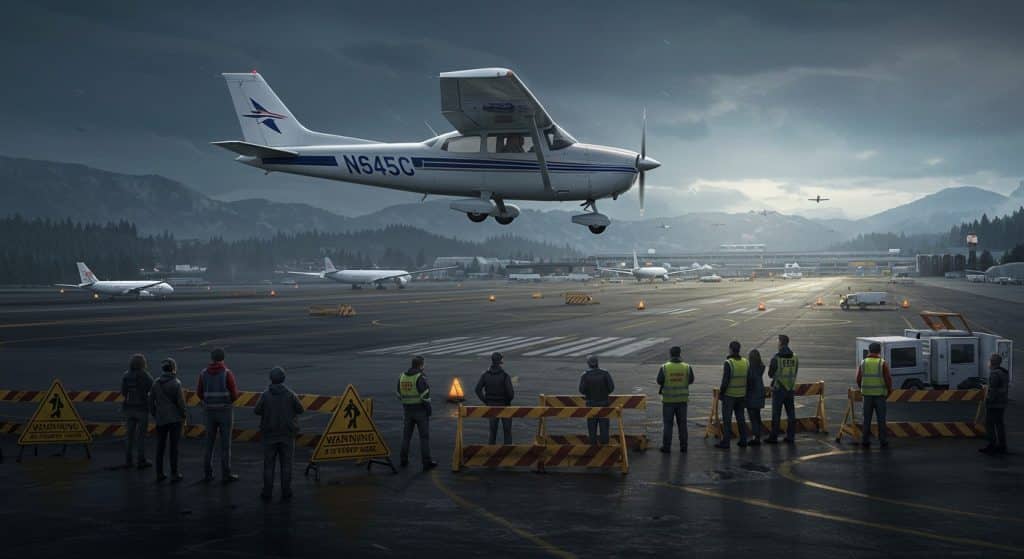 Détournement Avion Vancouver : Aéroport Paralysé