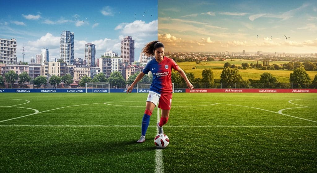 Développement du Football Féminin en France : Ville vs Campagne