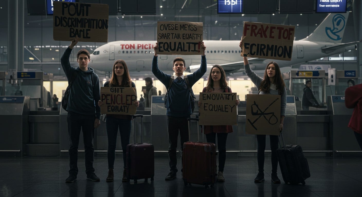 Des enfants juifs expulsés d’un vol Vueling : une action militante à Orly dénonce cette discrimination. Découvrez les détails d’un scandale qui secoue l’Espagne.