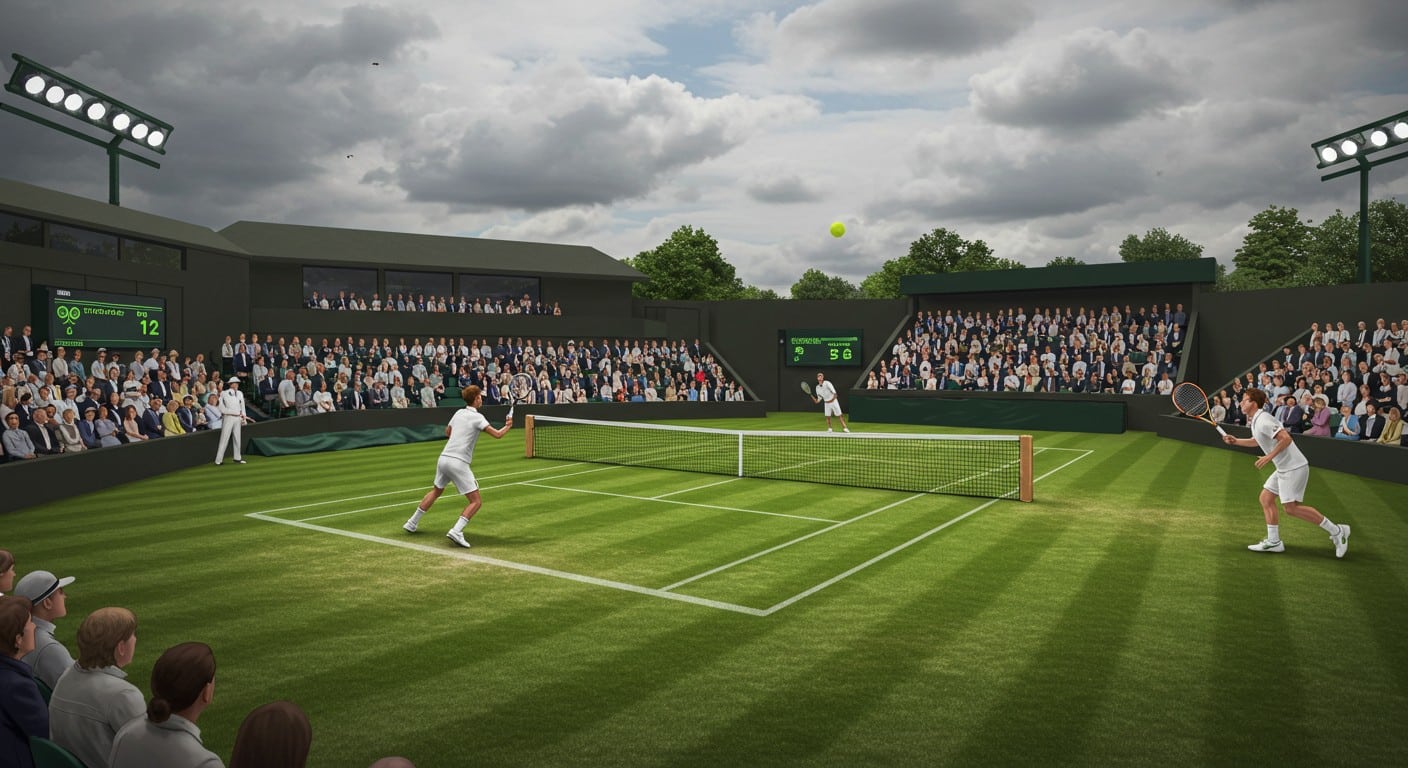 Novak Djokovic se qualifie pour les quarts à Wimbledon 2025, sous le regard de Federer. Découvrez son parcours et ses chances pour un 25e titre majeur !