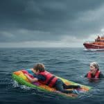 Drame Évité en Mer : Enfant Sauvé au Large d’Italie