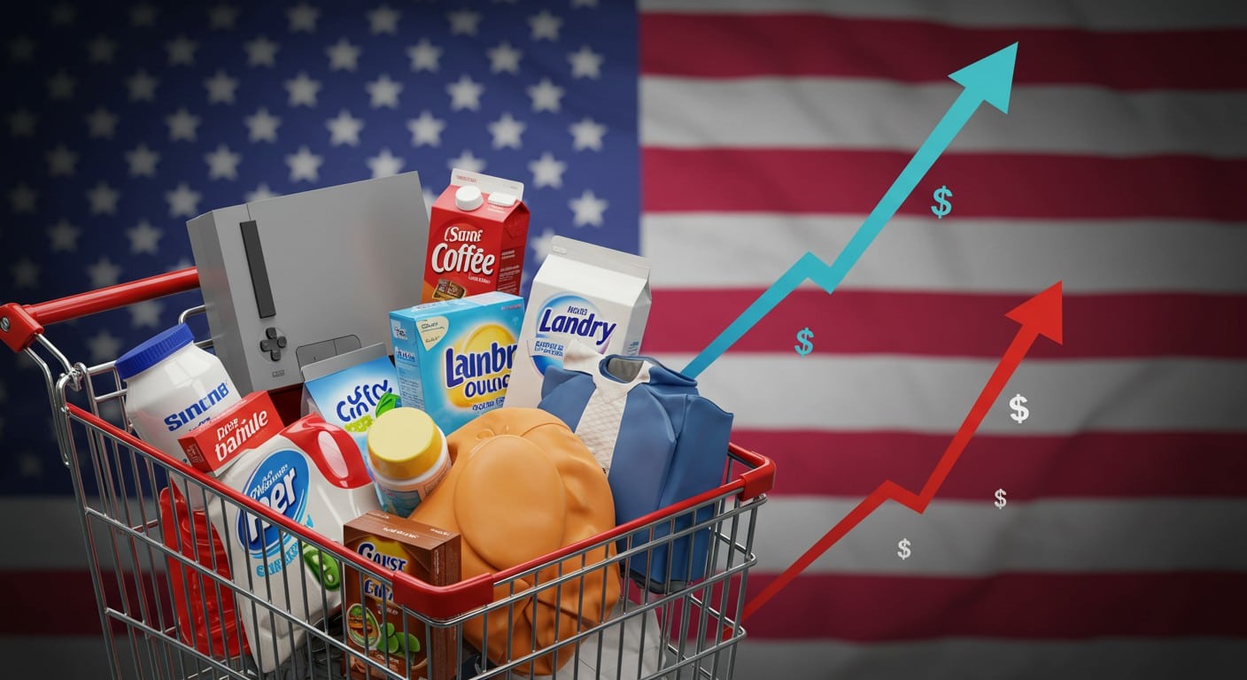 Nouveaux droits de douane aux USA dès août : consoles, vêtements, café, lessive et chocolat vont coûter plus cher. Découvrez l'impact sur votre panier !