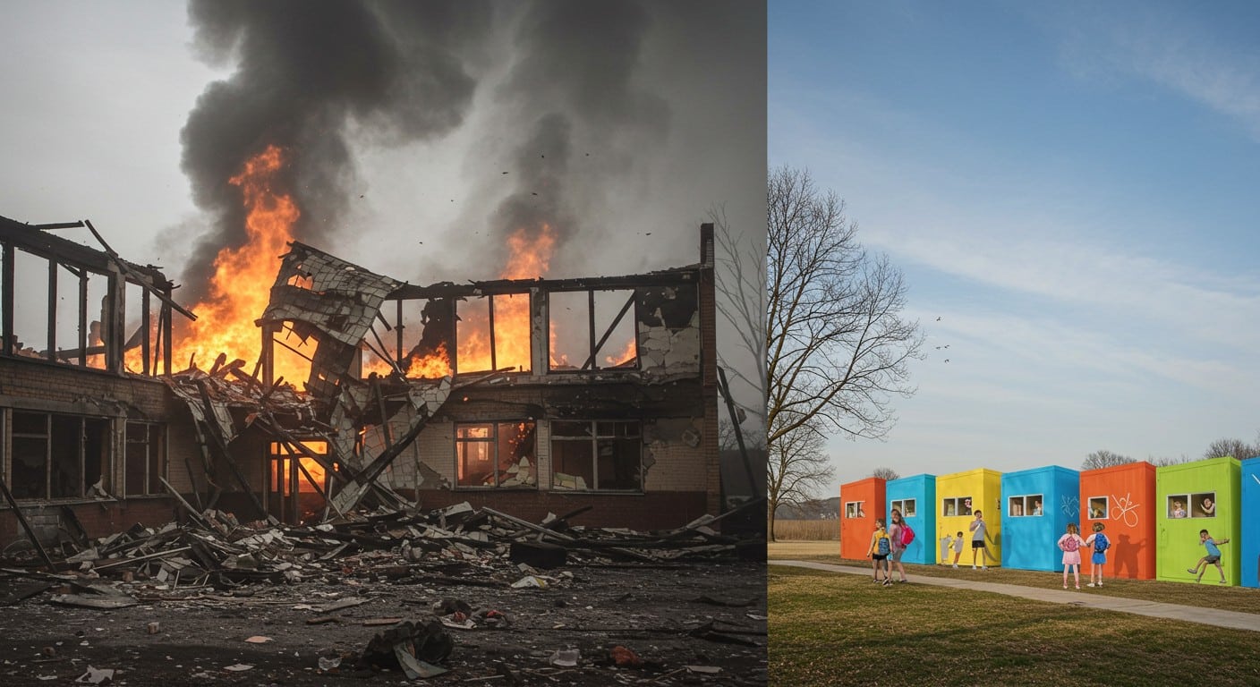 Après l’incendie de l’école Vert-Galant-2 à Villepinte, la rentrée 2025 se fera en préfabriqués. Découvrez les impacts et les solutions envisagées.