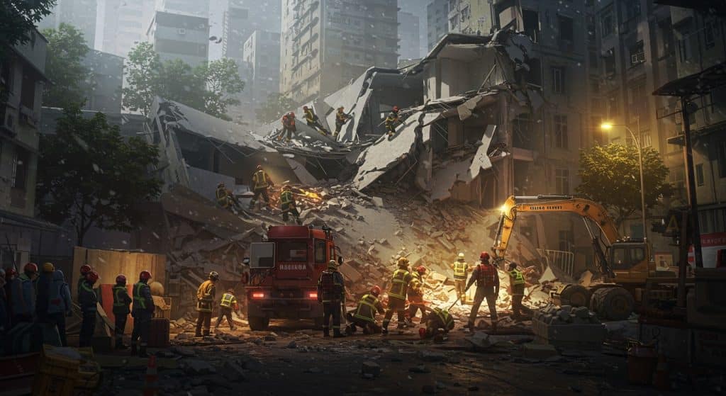 Effondrement à Karachi : 21 Morts, Drame dans un Immeuble