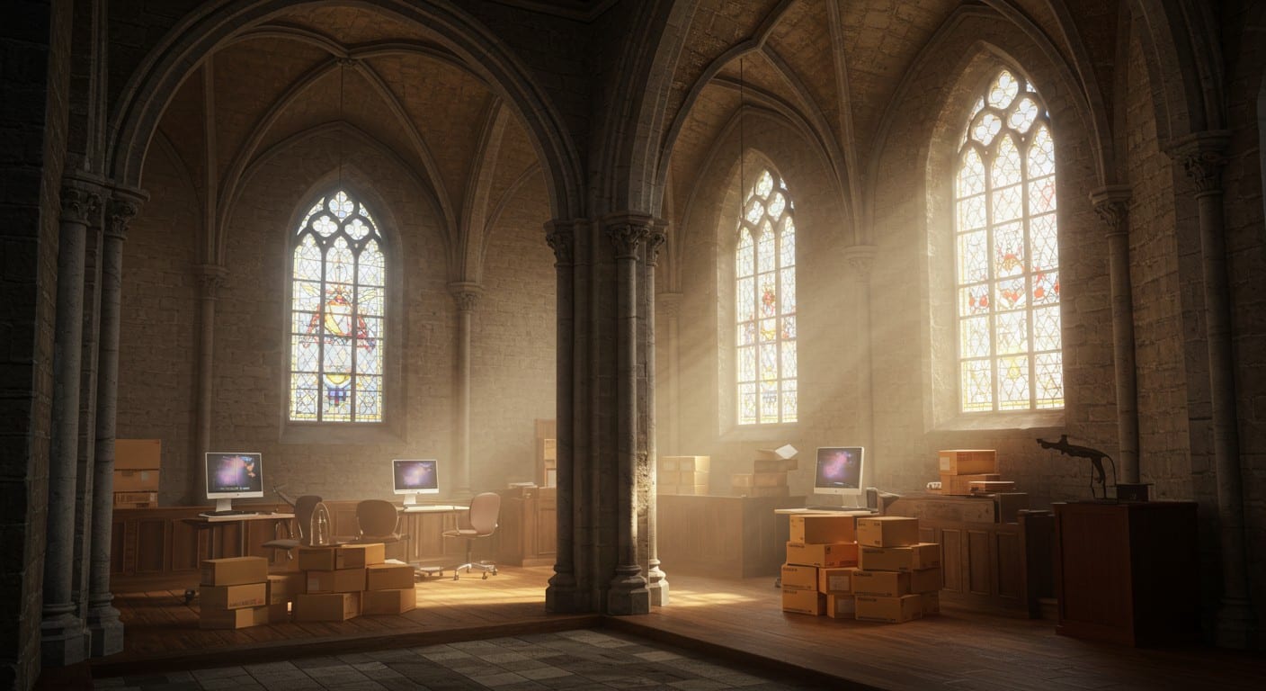 Découvrez comment les églises se transforment en espaces multi-usages : coworking, services publics, et plus encore. Une réponse créative aux défis du patrimoine !