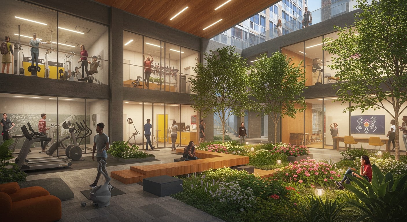 Explorez comment les espaces partagés (salle de sport, coworking, jardins) transforment l'habitat collectif en France. Une tendance durable ?