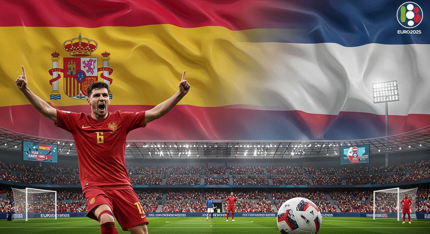 Espagne triomphe 2-0 face à la Suisse à l’Euro 2025 et attend la France en demi-finale. Découvrez les moments clés du match et les enjeux !