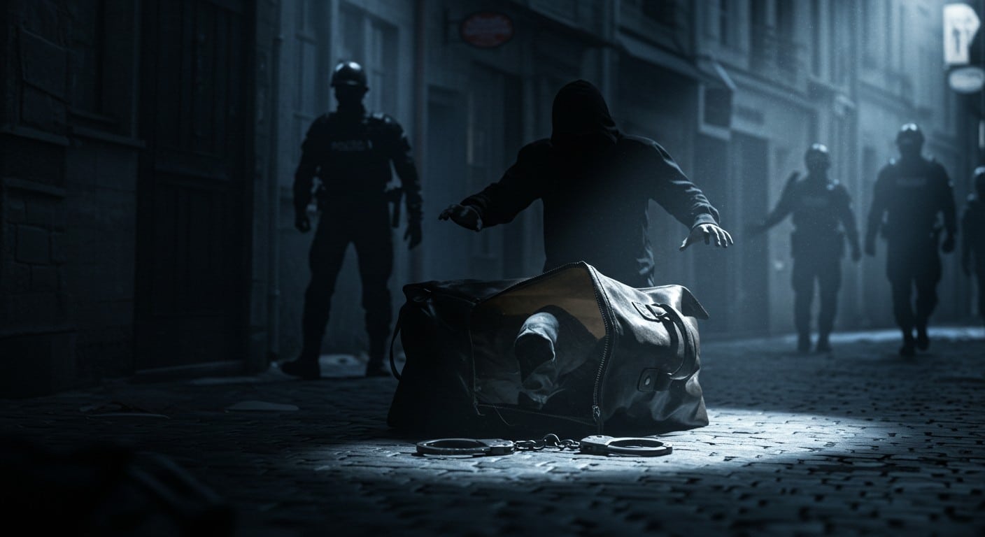 Un détenu s’évade de prison près de Lyon en se cachant dans un sac. Retrouvé après une traque intense, que révèle cette affaire sur la sécurité pénitentiaire ?