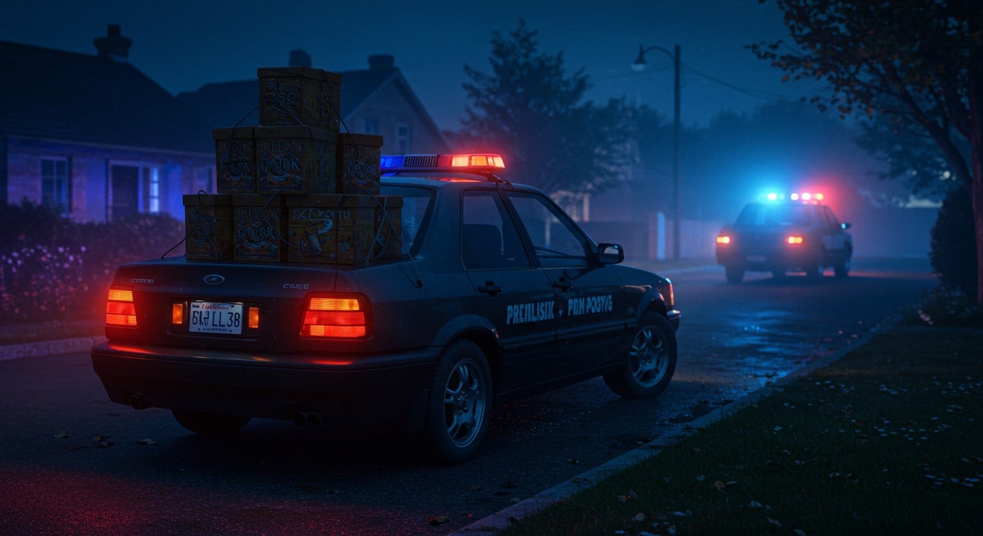 Un jeune de 19 ans arrêté avec 628 kg de mortiers d’artifice à Pontault-Combault. Condamné à 8 mois avec sursis, découvrez les dessous de cette affaire explosive.