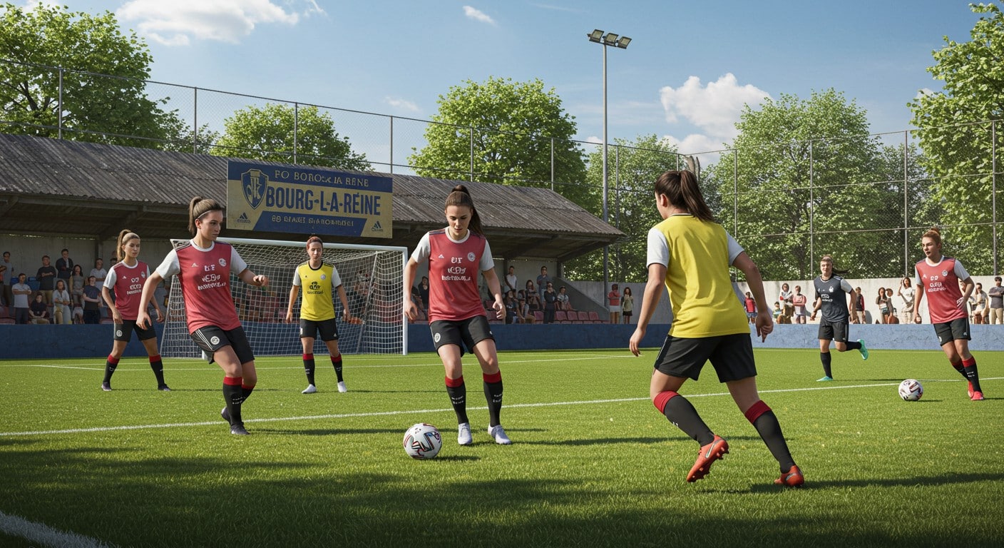 Découvrez comment le FC Bourg-la-Reine révolutionne le football féminin dans les Hauts-de-Seine avec 207 joueuses et une ambiance unique.