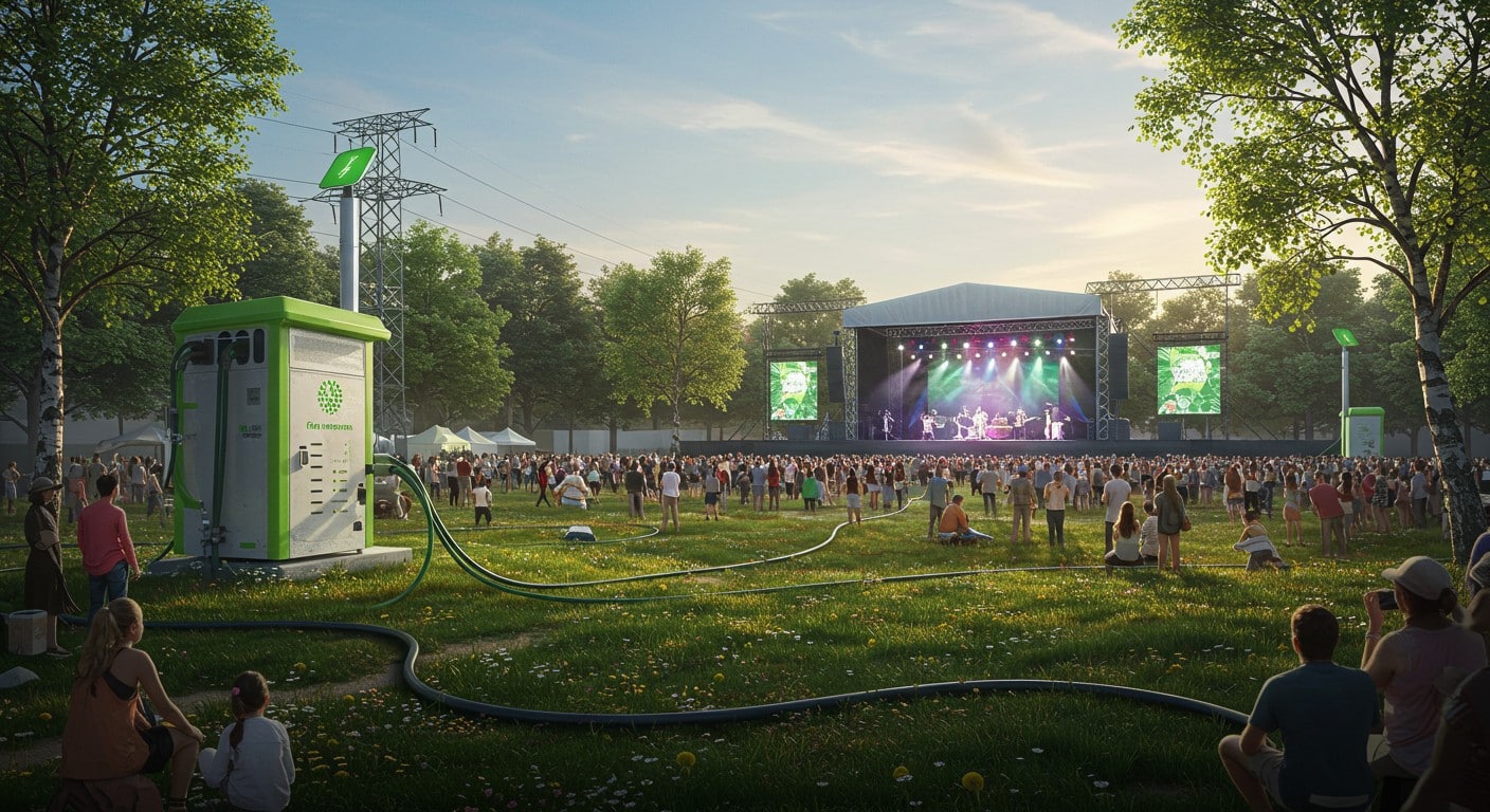 Le festival Do You Remember à Taverny adopte des bornes électriques pour réduire son impact carbone. Découvrez comment il révolutionne les événements écoresponsables.