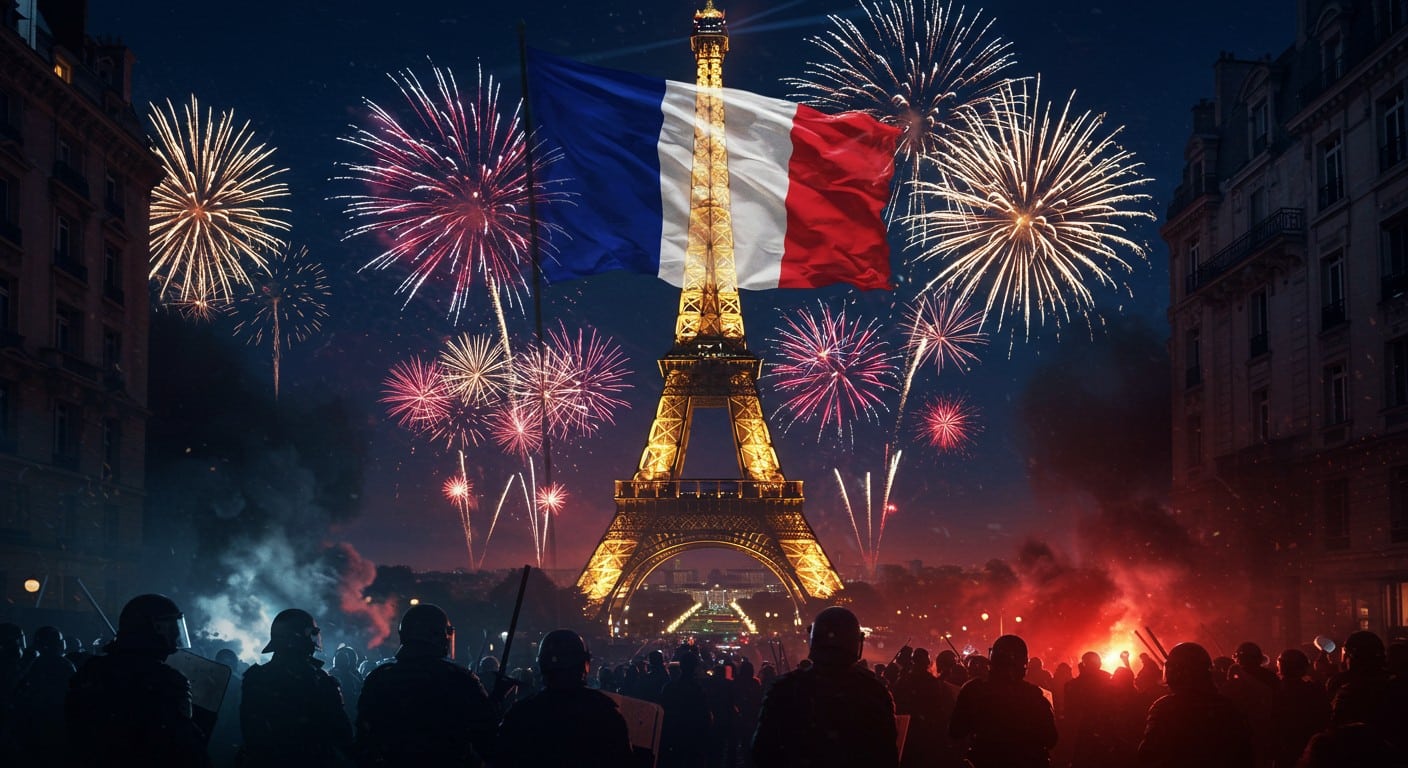 Violences urbaines lors du 14 Juillet 2025 : 150 interpellations en France, jets de mortiers contre la police. Découvrez les détails de cette nuit agitée.