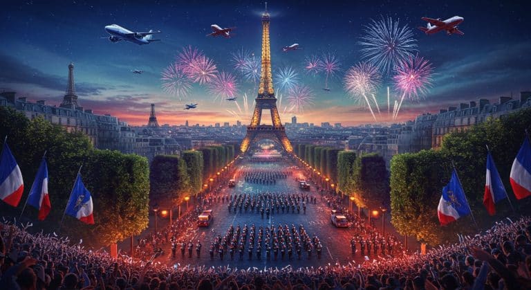 Fête Nationale 2025 : Défilé et Feu d’Artifice à Paris