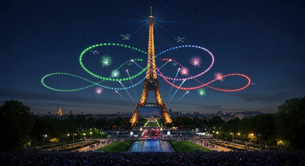 Feu d’Artifice 2025 à Paris : Drones et Écologie au Rendez-Vous