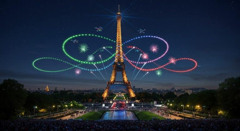 Feu d’Artifice 2025 à Paris : Drones et Écologie au Rendez-Vous