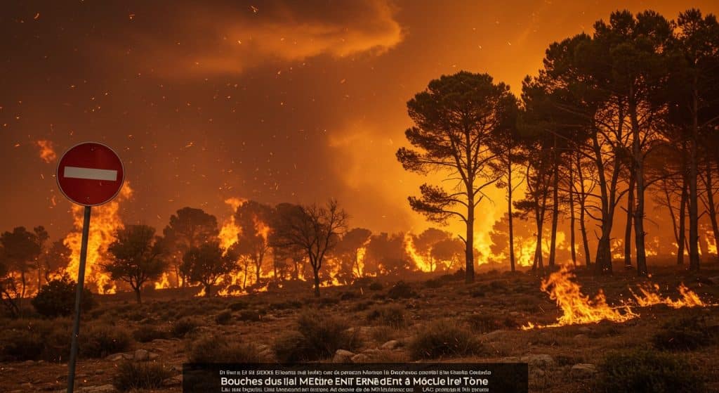 Feux de Forêt : Bouches-du-Rhône en Alerte jusqu’à Lundi