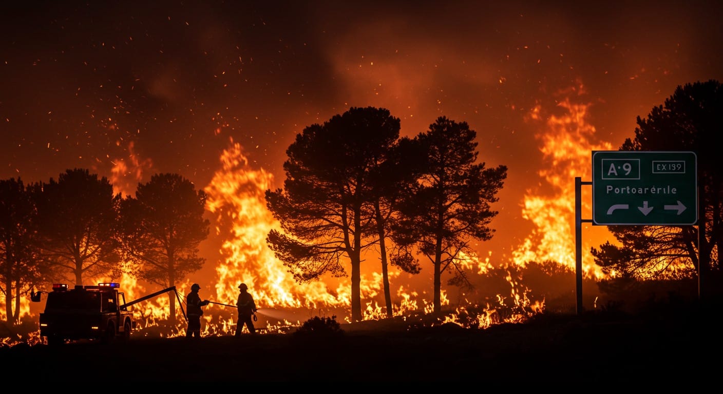 Incendies dévastateurs dans le Sud de la France : Hérault, Aude, Bouches-du-Rhône touchés. Découvrez l’ampleur, les causes et les réponses face à cette crise.
