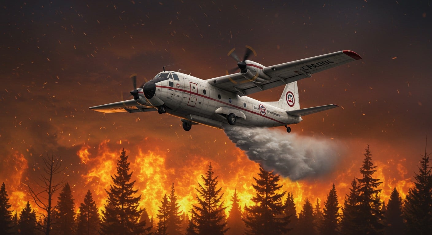 Les canadairs français, vieillissants, peinent face aux feux de forêt. Suffiront-ils cet été ? Découvrez les enjeux et solutions. Cliquez pour lire !
