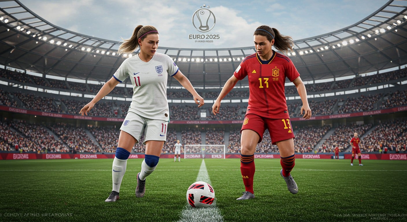 Angleterre vs Espagne en finale de l'Euro féminin 2025 : un choc de titans pour le titre. Qui l'emportera ? Découvrez les clés du match !
