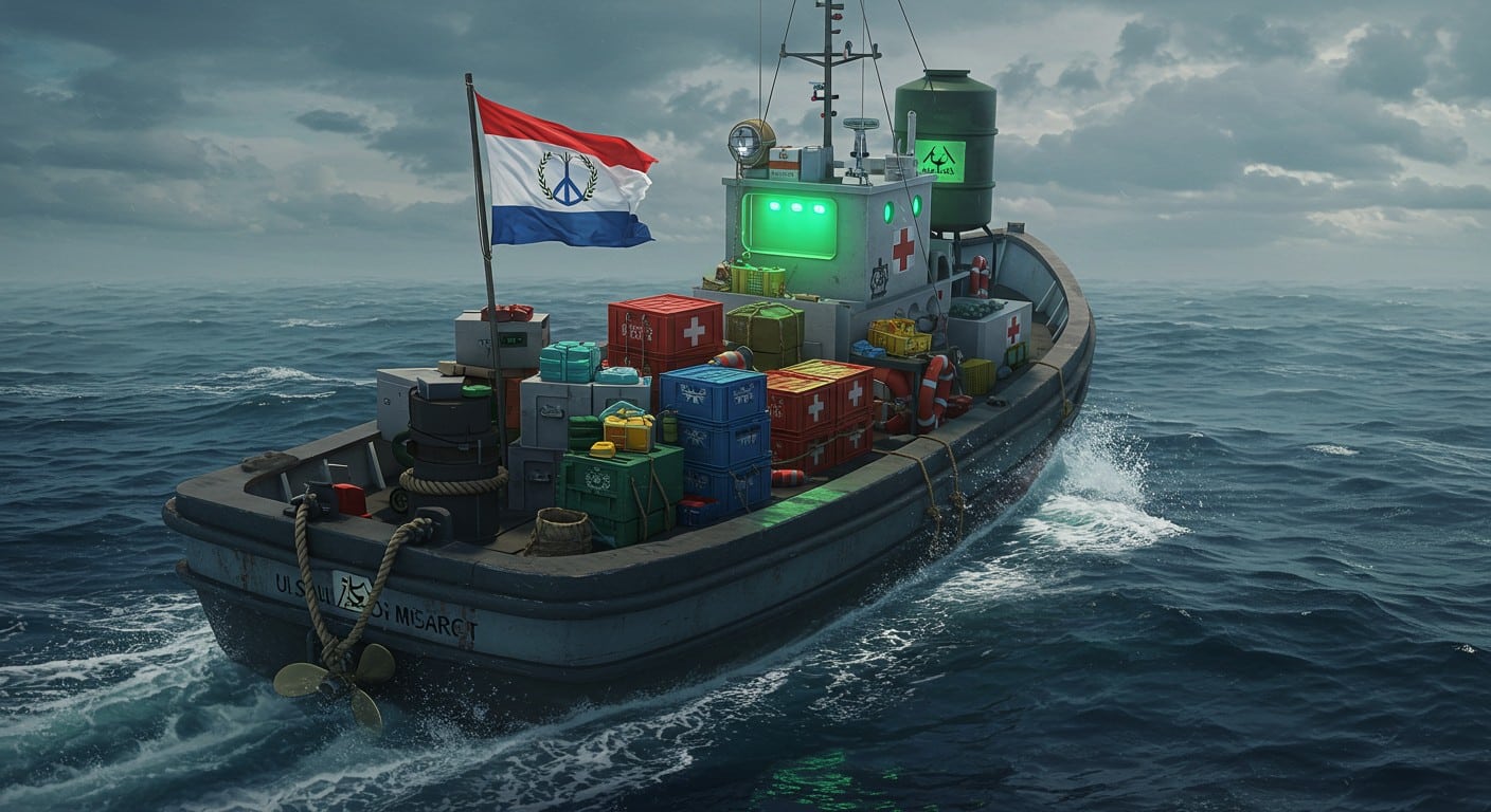 Le Handala, bateau humanitaire pour Gaza, a déjoué des sabotages avant son départ. Découvrez les enjeux de cette mission pour briser le blocus.