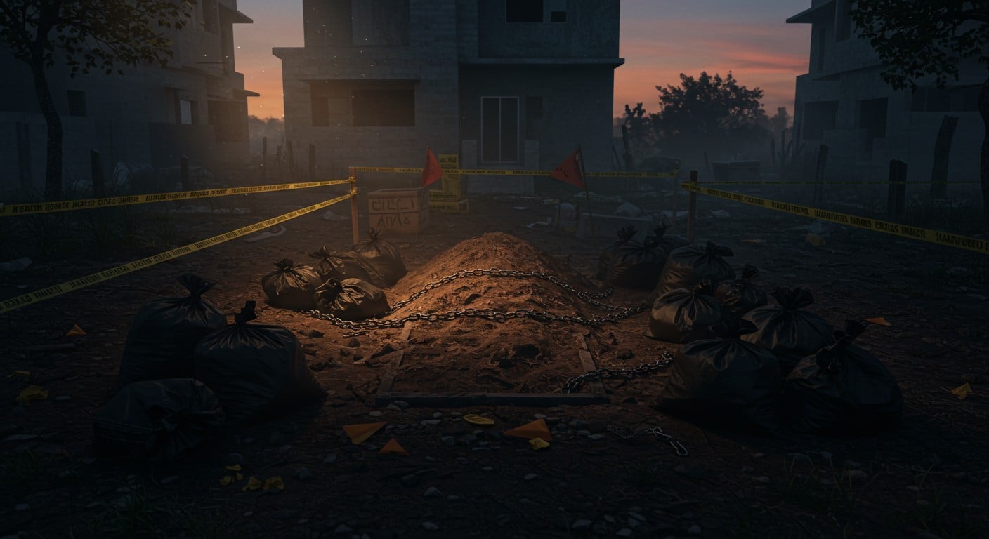 Découverte macabre au Mexique : 42 sacs de restes humains dans une fosse clandestine à Jalisco, liée au cartel CJNG. En savoir plus sur cette tragédie.