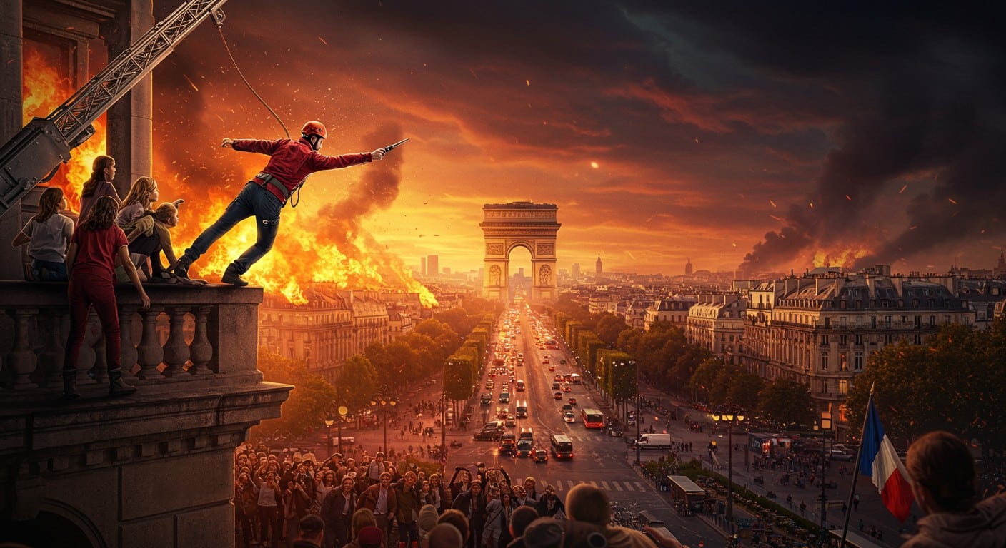 Fousseynou Cissé, héros de l’incendie à Paris, honoré au défilé du 14 Juillet. Découvrez son acte de bravoure et son parcours émouvant.
