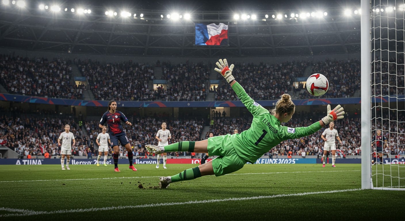 Revivez l’arrêt incroyable d’Ann-Katrin Berger en quart de finale de l’Euro 2025 face à la France. Un moment décisif qui a sauvé l’Allemagne !