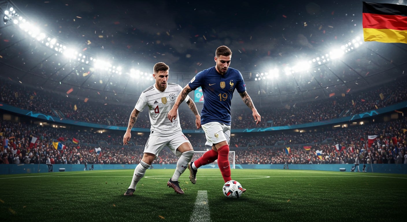 Les Bleues affrontent l’Allemagne en quart de finale de l’Euro 2025 avec le retour de Mbock. Découvrez la compo officielle et les clés du match !