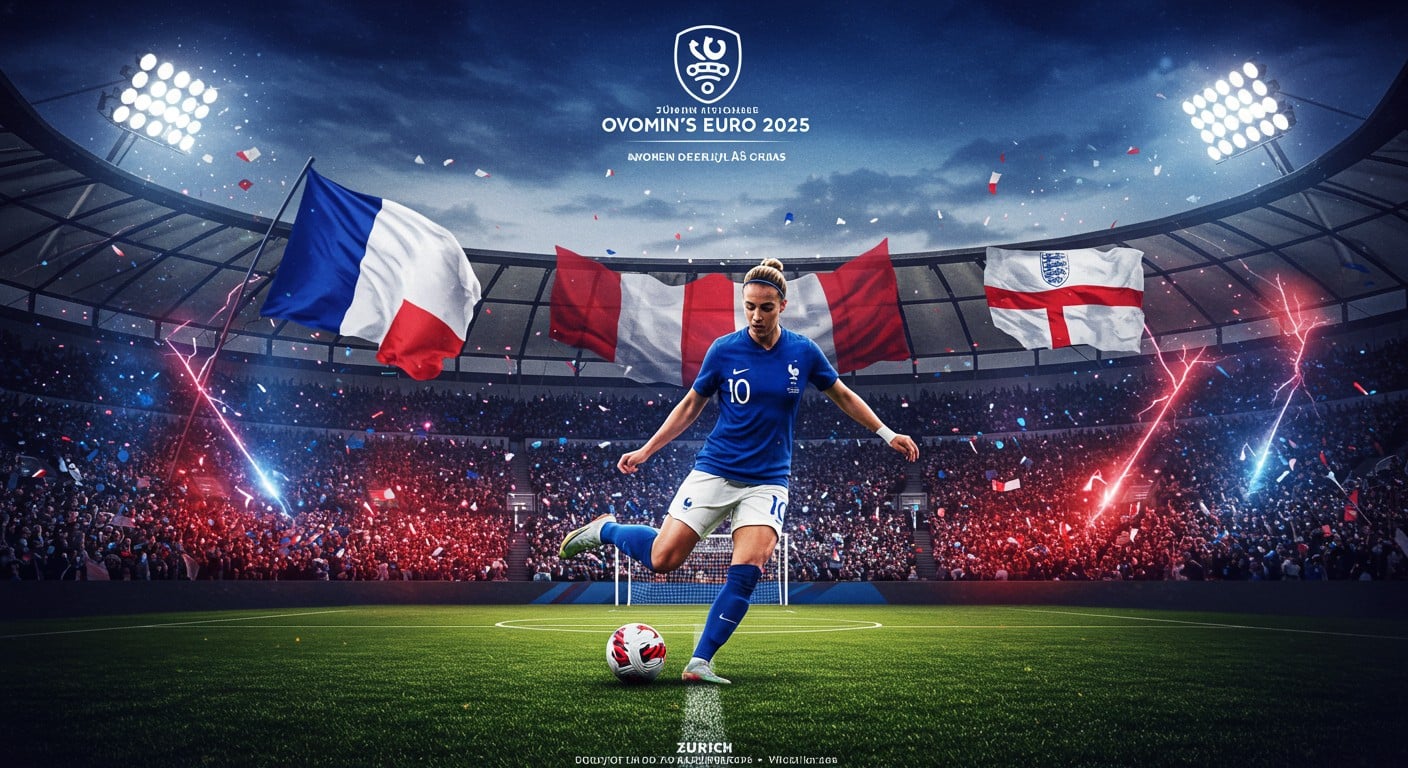 Les Bleues affrontent l’Angleterre à l’Euro féminin 2025. Découvrez la compo, les enjeux et pourquoi ce match est crucial. Suivez l’aventure !