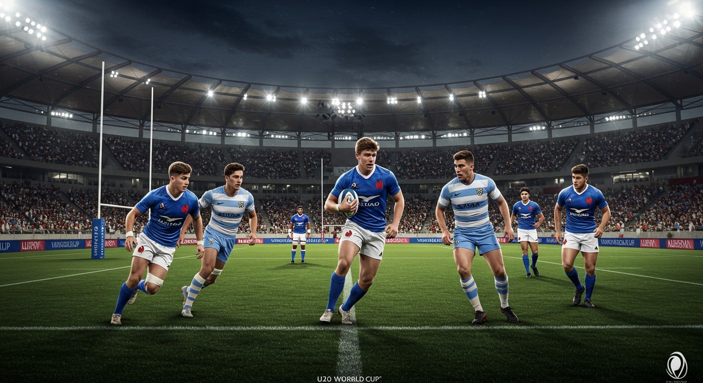 France-Argentine U20 : découvrez l’heure, la chaîne TV et tout ce qu’il faut savoir sur ce choc de la Coupe du Monde de rugby junior à Vérone !