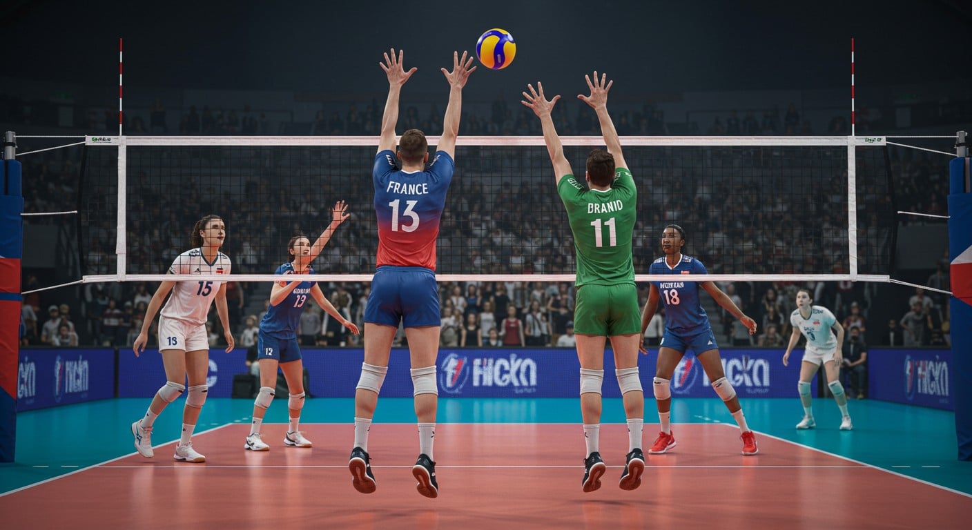 France vs Iran en Ligue des nations de volley : horaire, chaîne TV et enjeux du match du 19 juillet. Ne manquez pas ce duel palpitant !