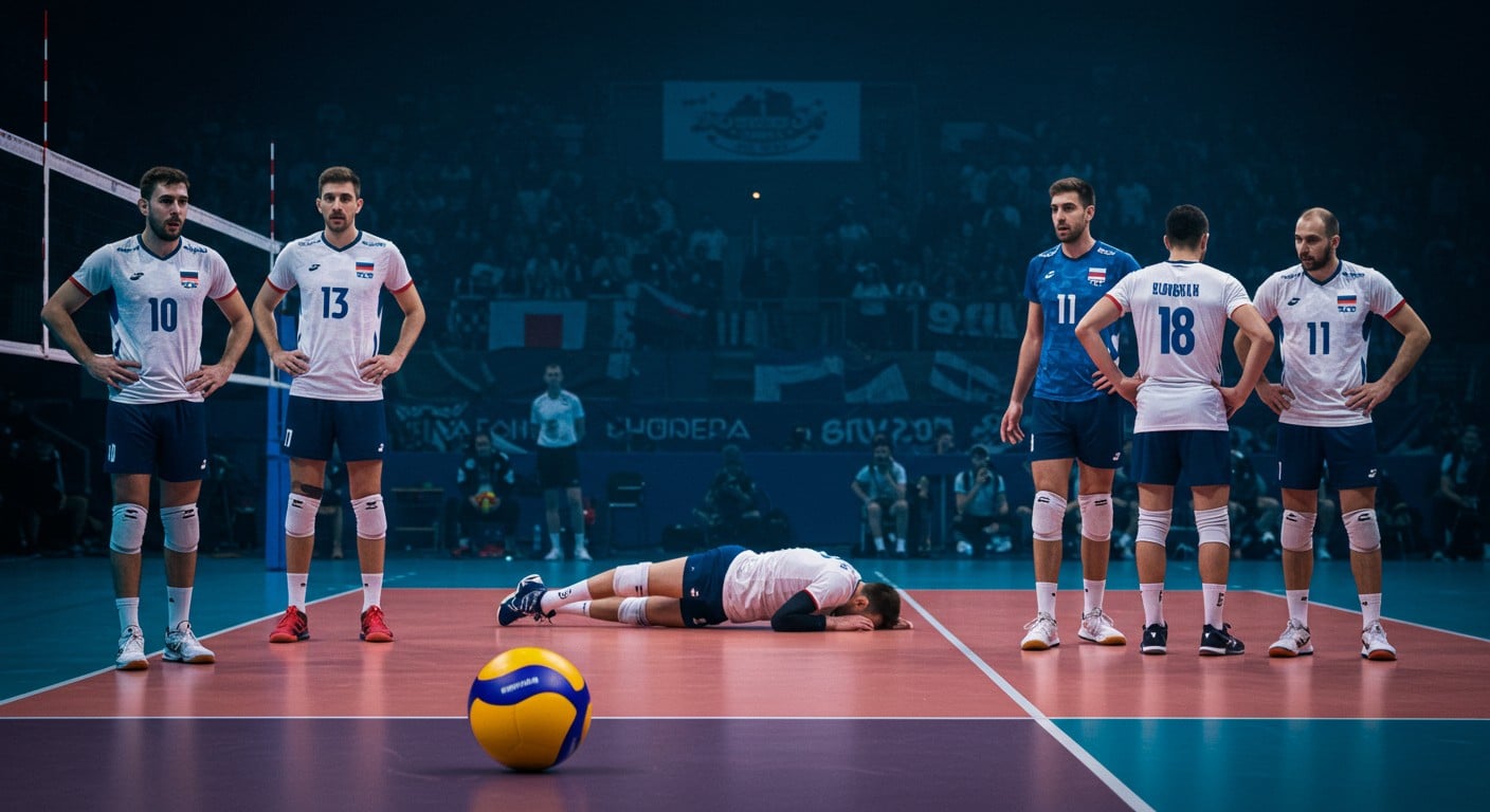 Les Bleus chutent en quarts de la Ligue des Nations face à la Slovénie. Analyse d’un revers inattendu pour les champions olympiques.