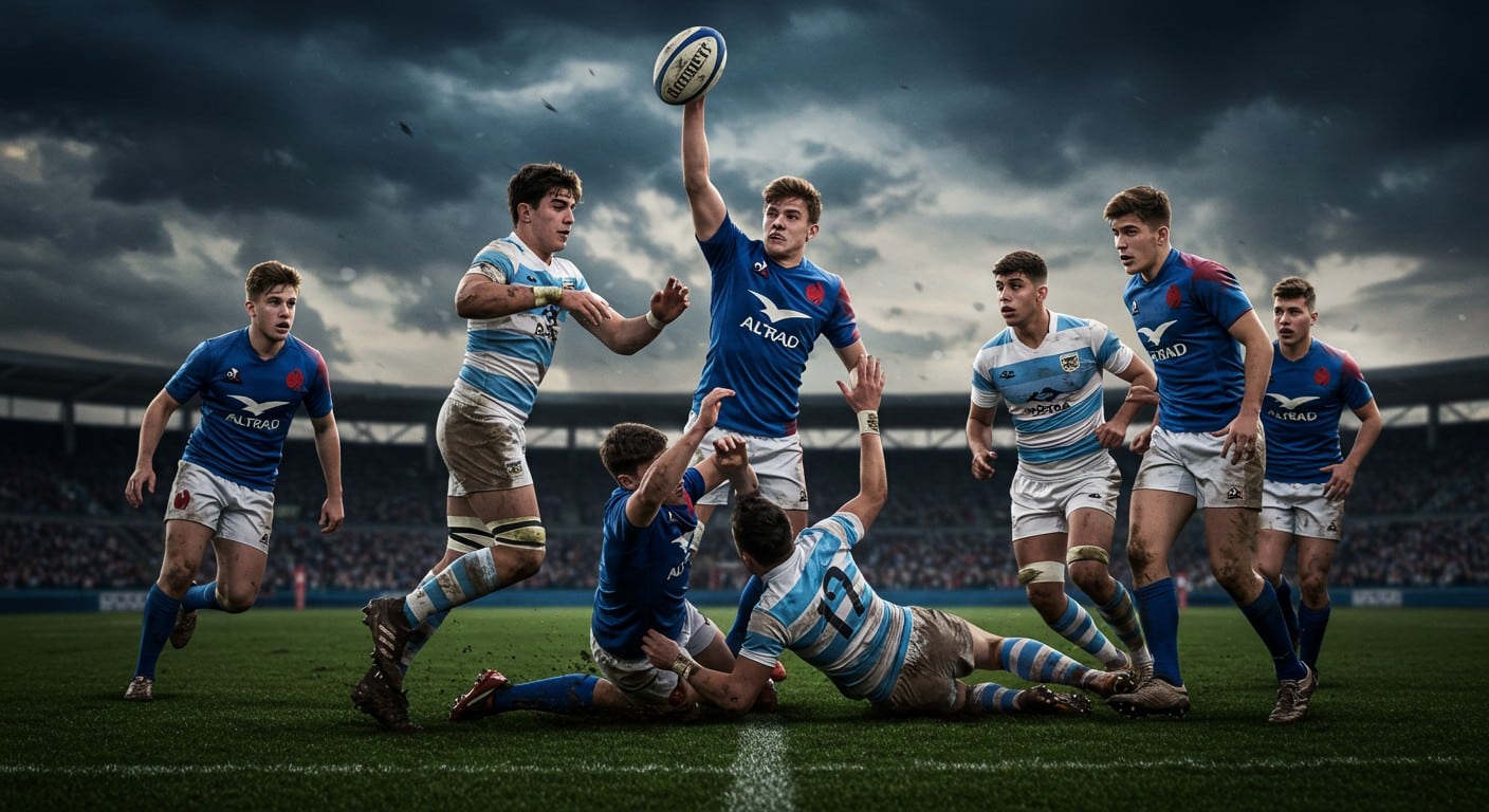 Les Bleuets échouent en petite finale du Mondial U20 face à l’Argentine (35-38). Découvrez pourquoi ils terminent 4es et ce que cela révèle pour l’avenir du rugby français.