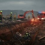 Franconville : Éboulement Mortel sur un Chantier