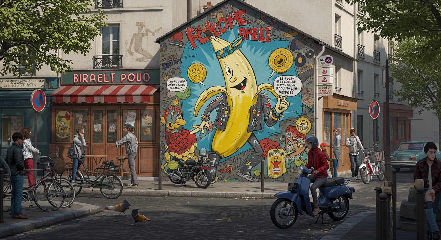 Frank Margerin signe une fresque vibrante à Malakoff, ravivant Lucien, son héros rockeur. Découvrez ce retour haut en couleur dans la banlieue parisienne.