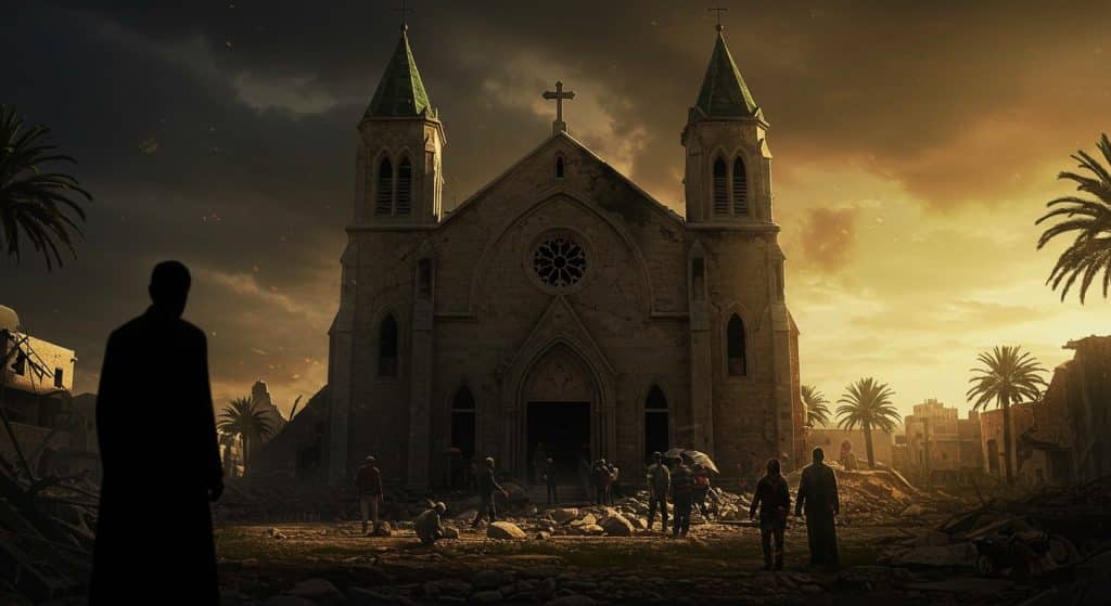 Frappe sur une Église à Gaza : Regrets et Polémiques
