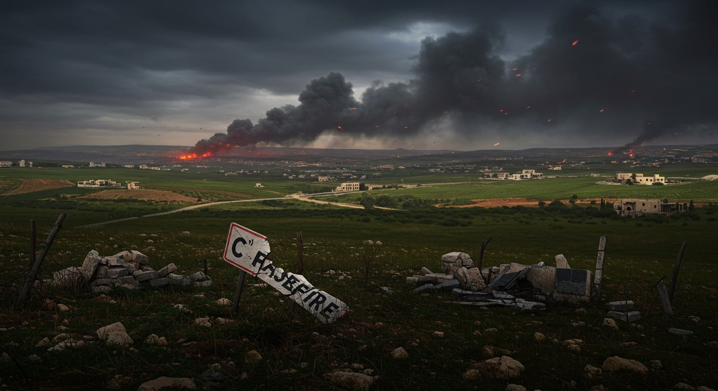 Israël frappe le Hezbollah dans l’est du Liban, violant le cessez-le-feu. Quelles conséquences pour la région ? Découvrez les détails.