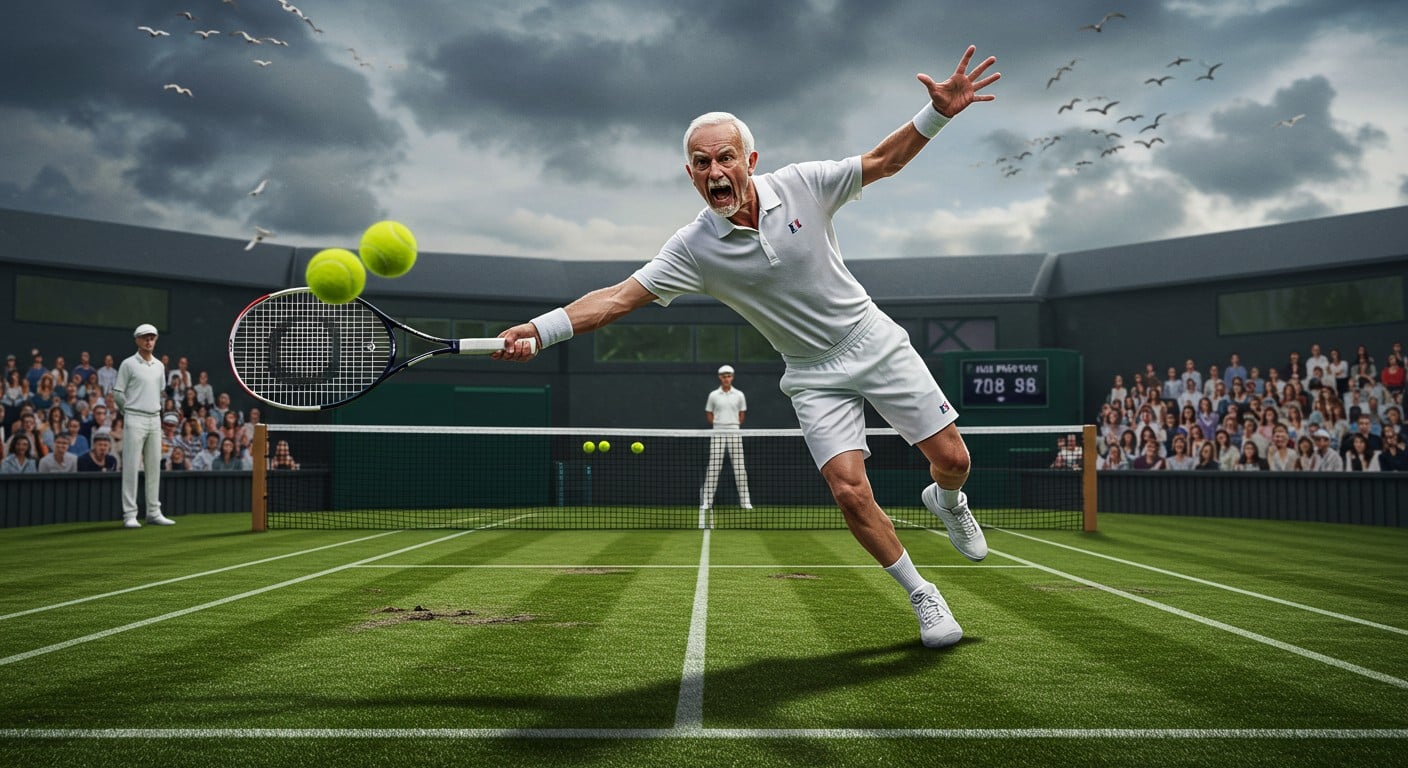 À 38 ans, Gaël Monfils devient le Français le plus âgé au 2e tour de Wimbledon. Découvrez son exploit face à Ugo Humbert et son parcours inspirant.