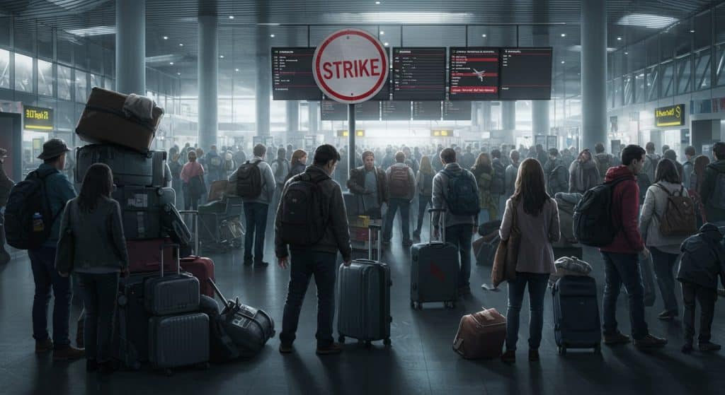 Grève Aérienne : Colère et Chaos dans les Aéroports