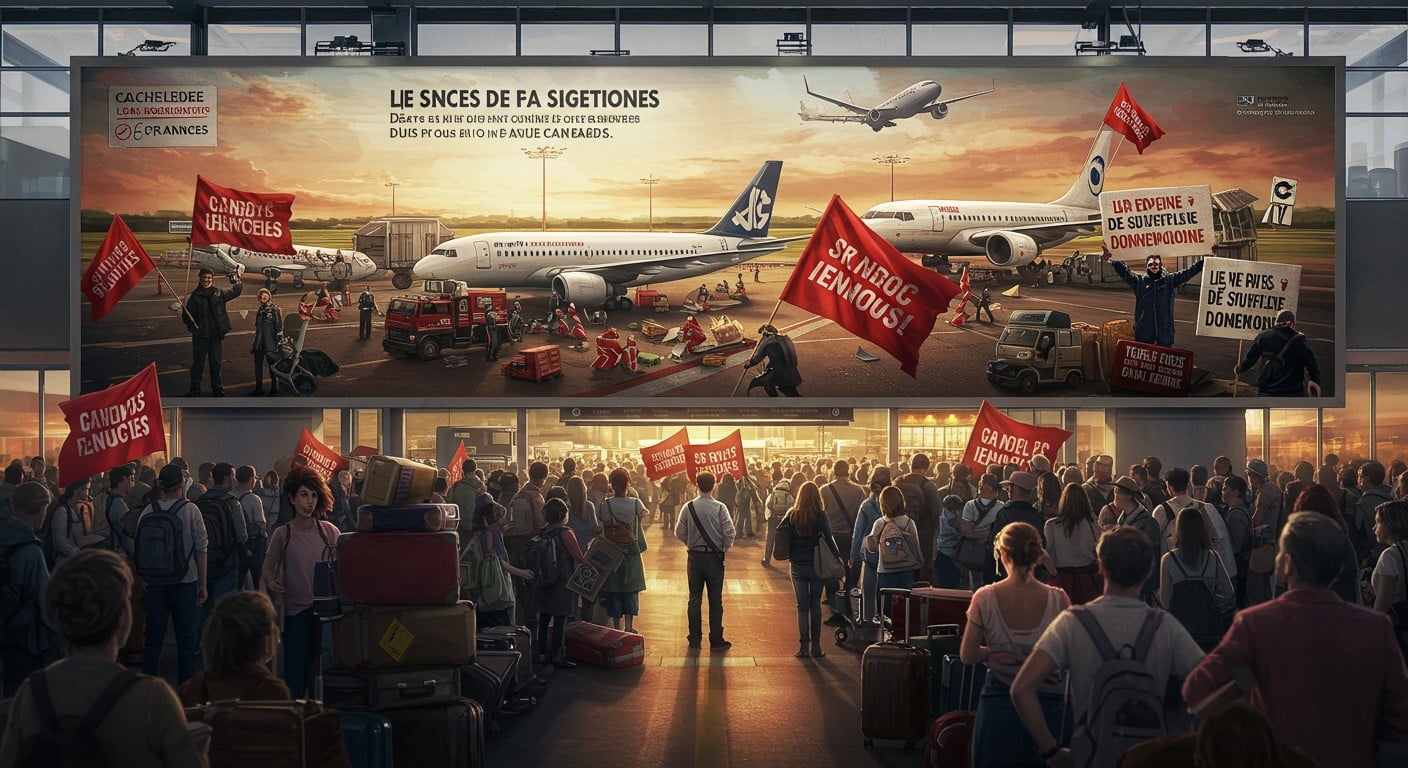 Grève des contrôleurs aériens : découvrez les perturbations dans les aéroports français, des annulations massives aux revendications. Lisez pour tout savoir !