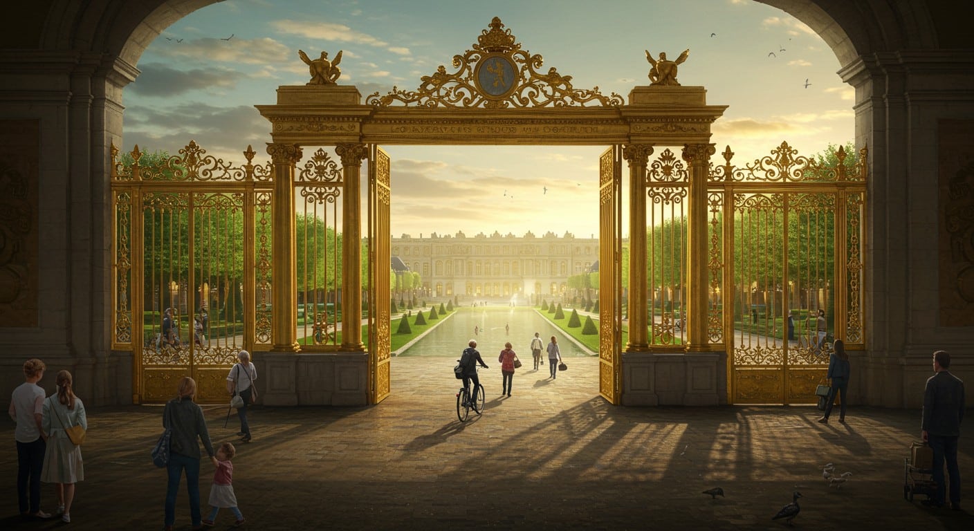 La grille de l’Étoile Royale du parc de Versailles rouvre enfin ! Accès à pied ou à vélo pour les habitants. Découvrez l’histoire et l’impact de cet événement.
