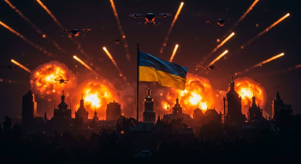 Guerre en Ukraine : L’Attaque Massive de Moscou sur Kiev