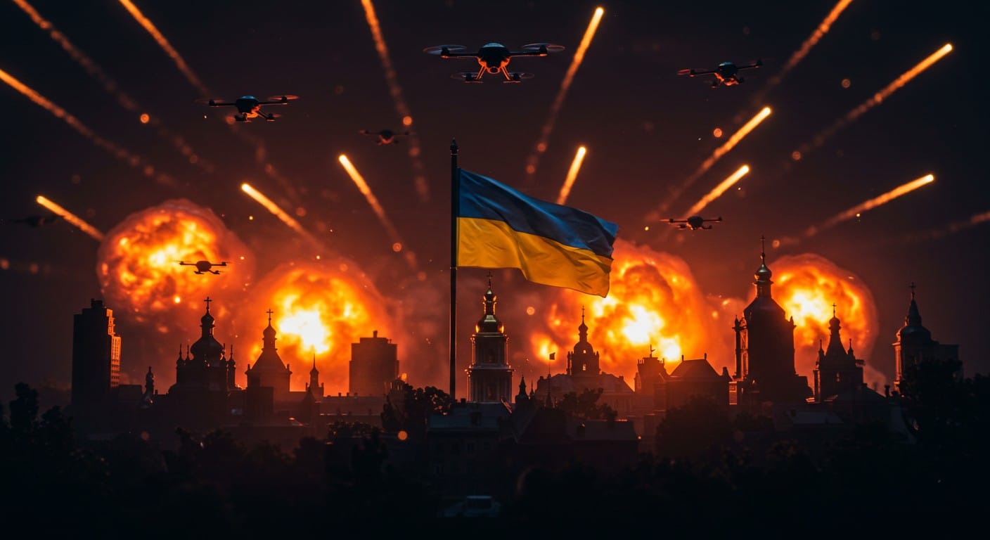 Moscou lance une attaque record de 550 drones et missiles sur Kiev, intensifiant le conflit. Quelles conséquences pour la paix ? Découvrez l’analyse.