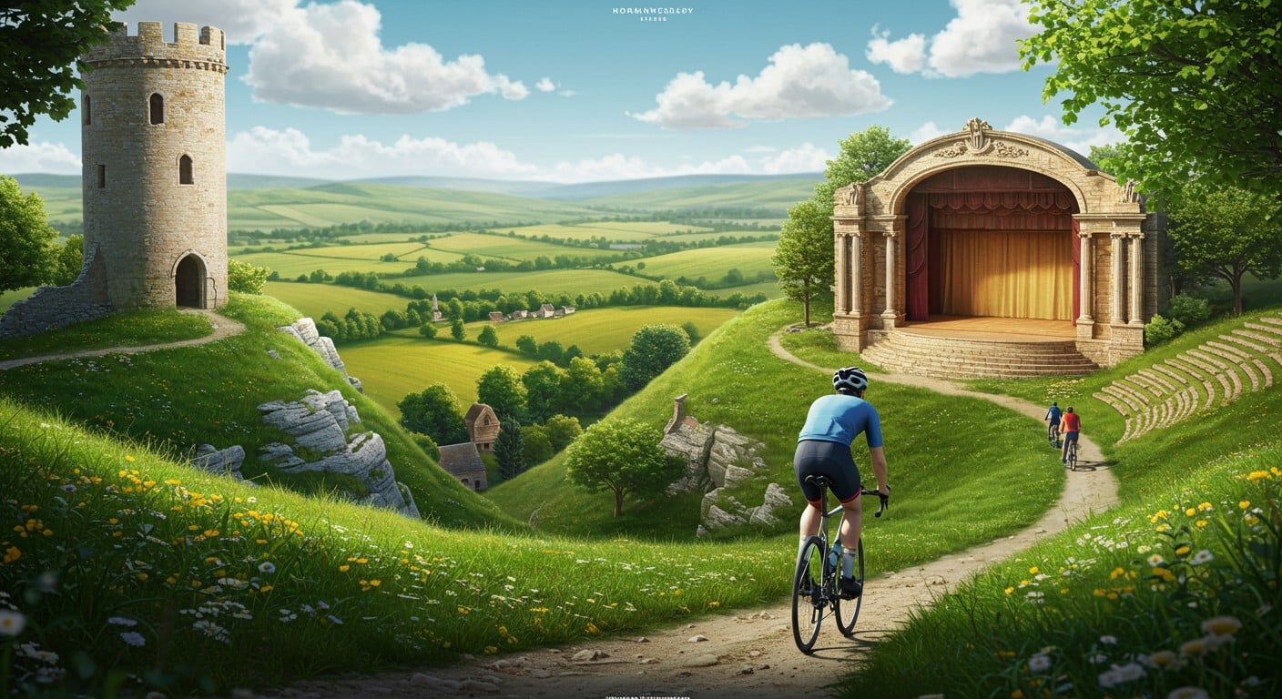 Découvrez Guillaume Martin, cycliste et ambassadeur de la Normandie, mêlant vélo, théâtre et histoire dans un gîte unique. Plongez dans son univers !