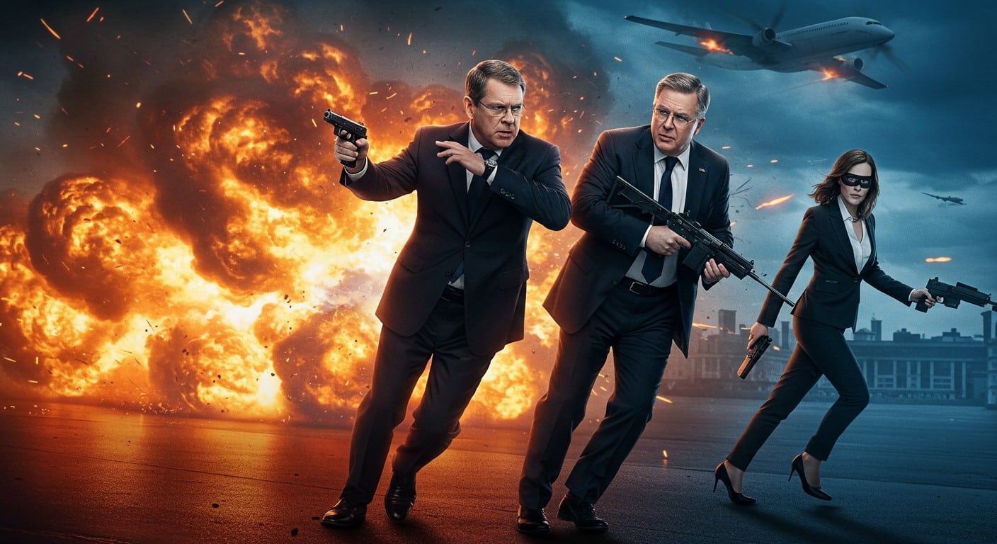 Découvrez Heads of State sur Prime Video : une comédie d’action avec des chefs d’État, des combats explosifs et des punchlines hilarantes. À voir !